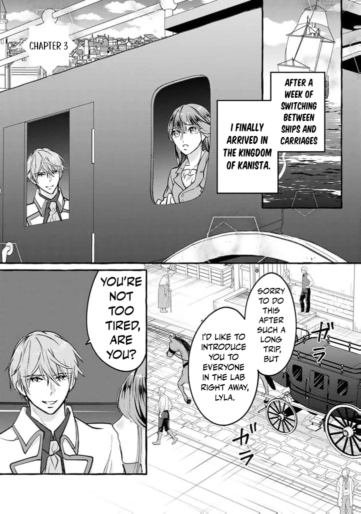 The Abused Genius Lady and the Dark-Minded Researcher's Sweet Herb Lab. Chapter 3 page 2
