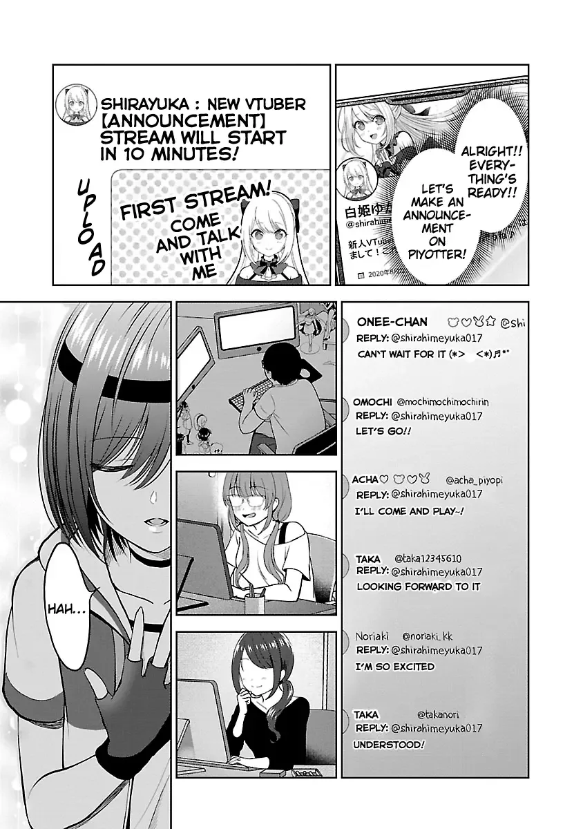 Shitsurenshita node Vtuber Hajimetara Toshiue no Onee-san ni Motemashita Chapter 4 page 27