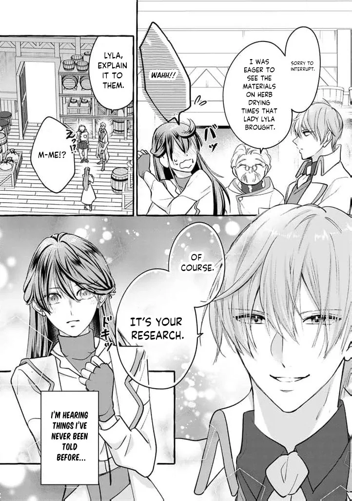The Abused Genius Lady and the Dark-Minded Researcher's Sweet Herb Lab. Chapter 5 page 12