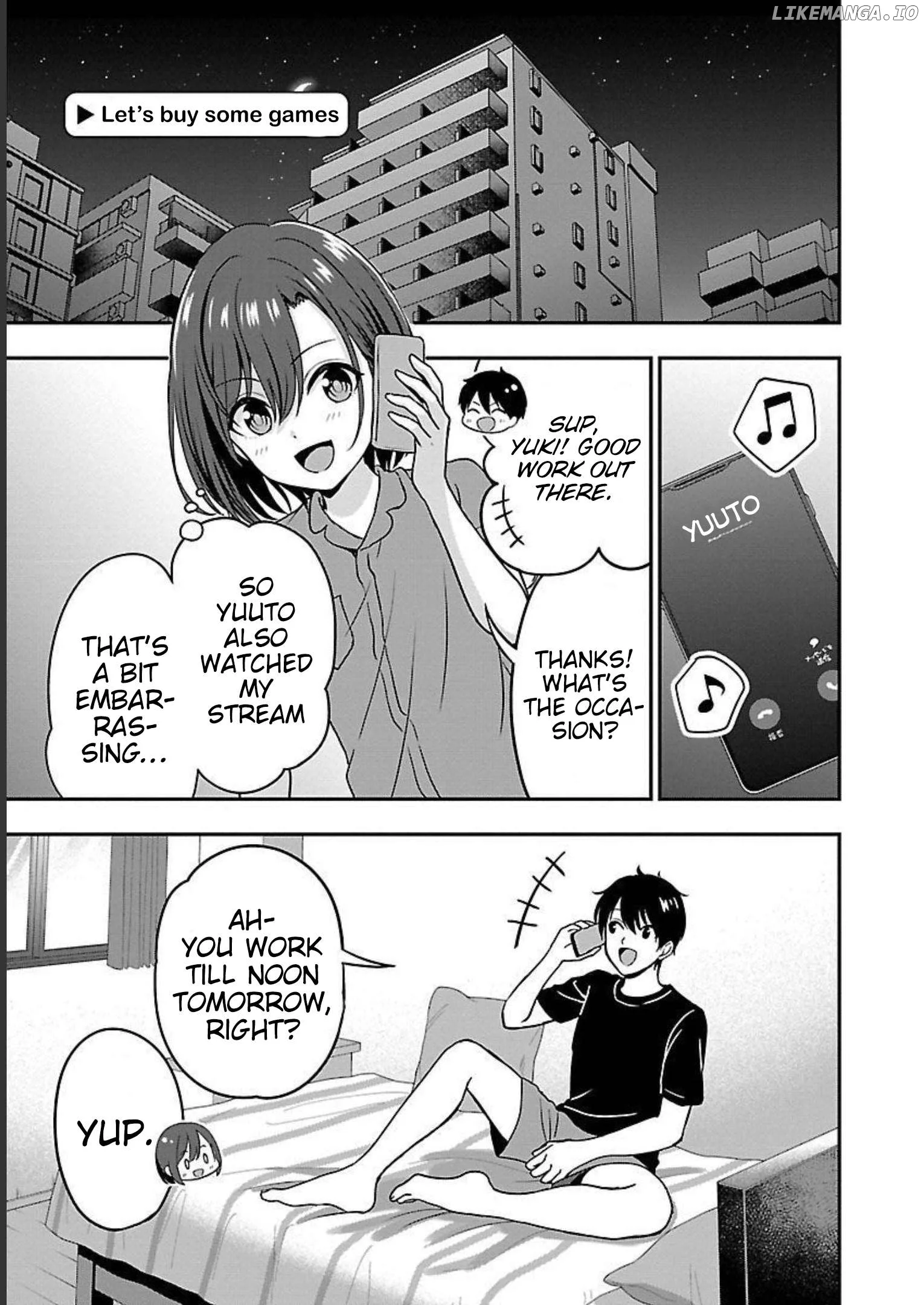 Shitsurenshita node Vtuber Hajimetara Toshiue no Onee-san ni Motemashita Chapter 6 page 1