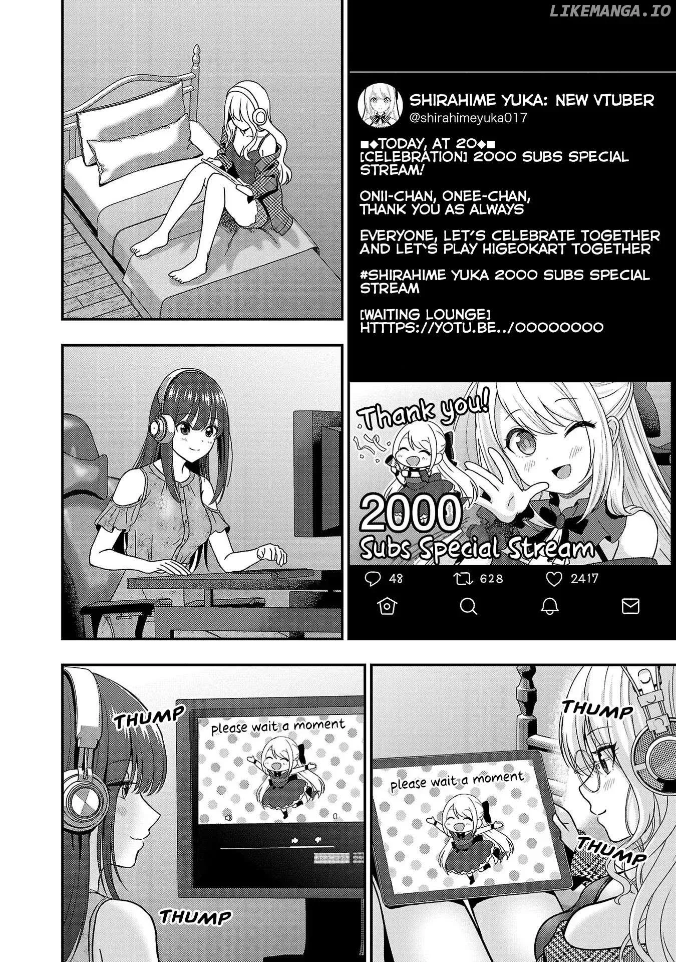 Shitsurenshita node Vtuber Hajimetara Toshiue no Onee-san ni Motemashita Chapter 8 page 10