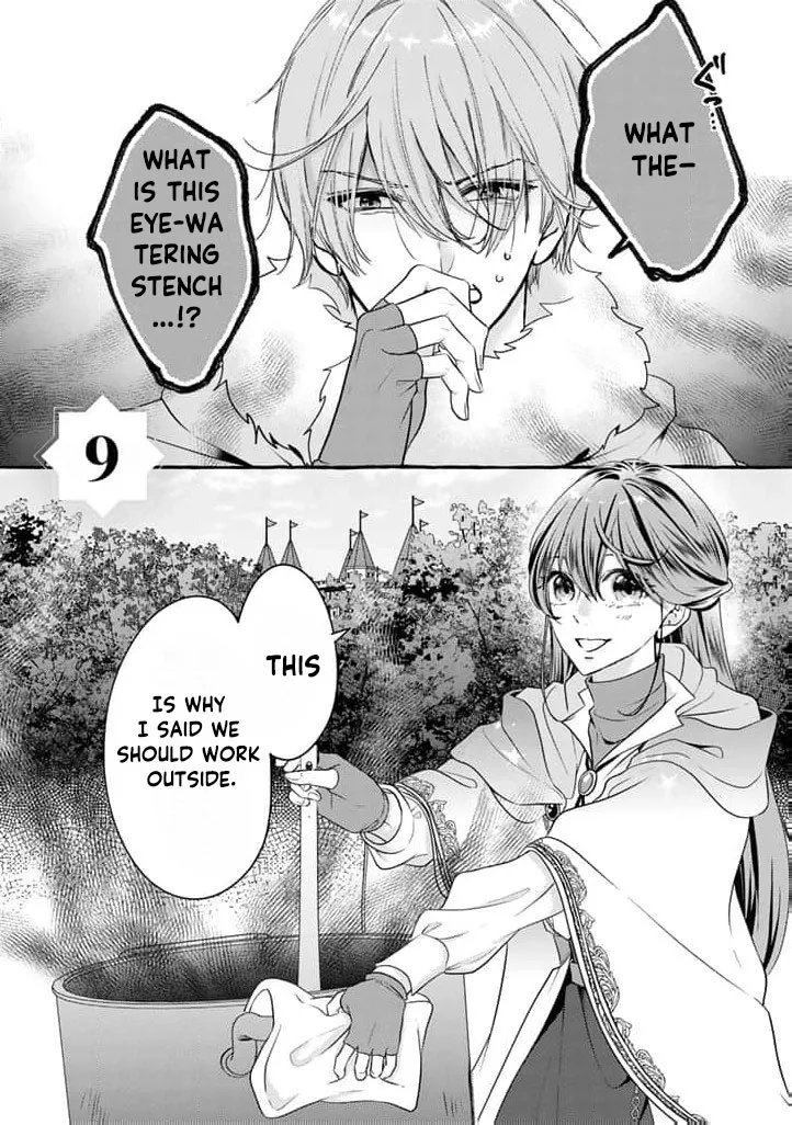 The Abused Genius Lady and the Dark-Minded Researcher's Sweet Herb Lab. Chapter 9 page 2