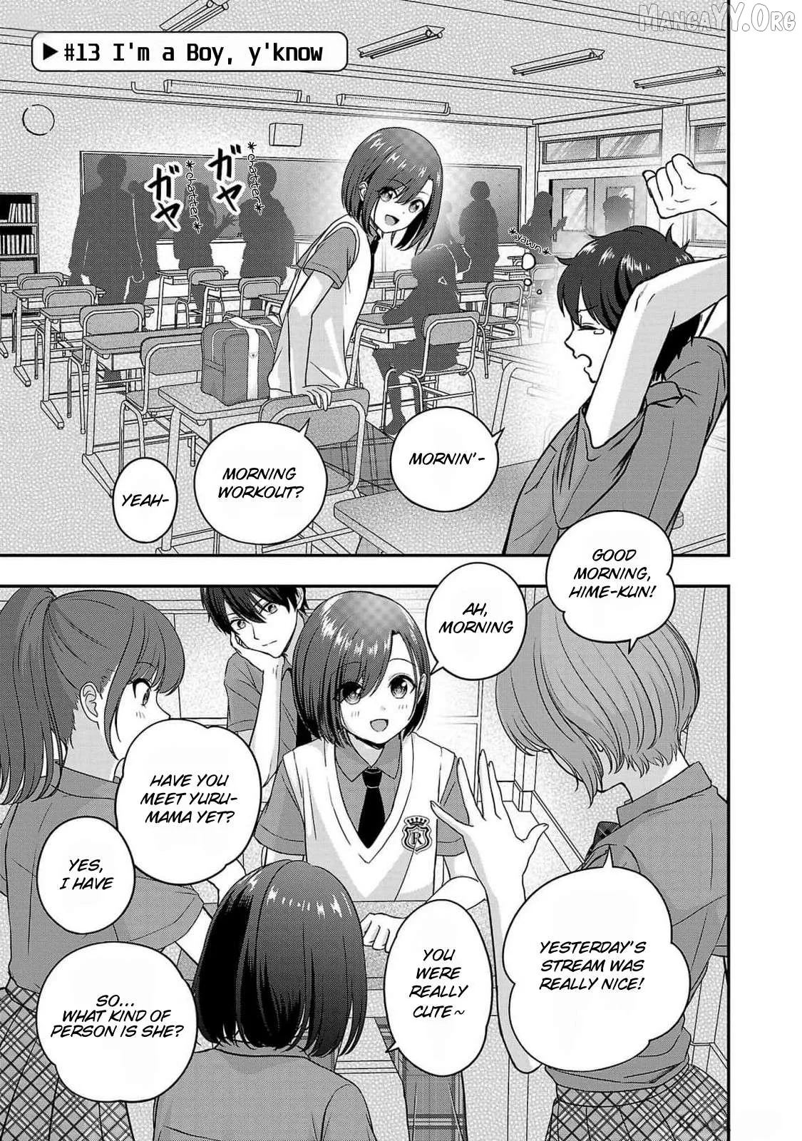 Shitsurenshita node Vtuber Hajimetara Toshiue no Onee-san ni Motemashita Chapter 13 page 1