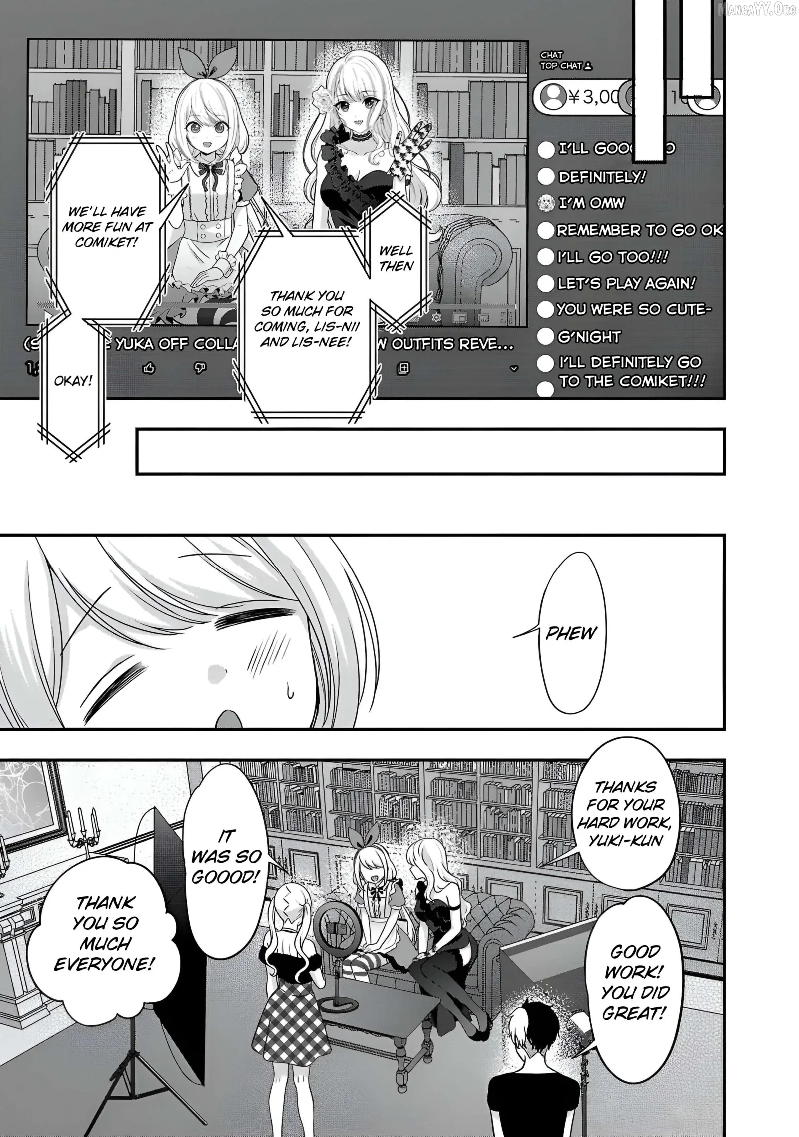 Shitsurenshita node Vtuber Hajimetara Toshiue no Onee-san ni Motemashita Chapter 14 page 21