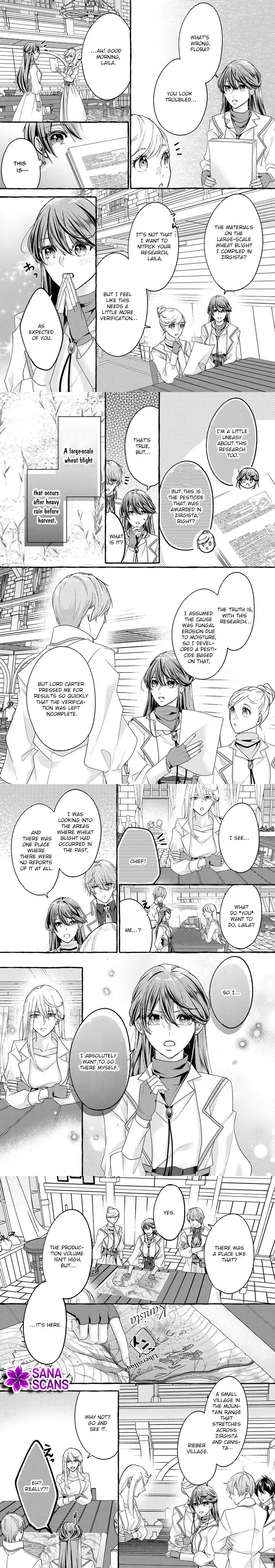 The Abused Genius Lady and the Dark-Minded Researcher's Sweet Herb Lab. Chapter 15 page 4