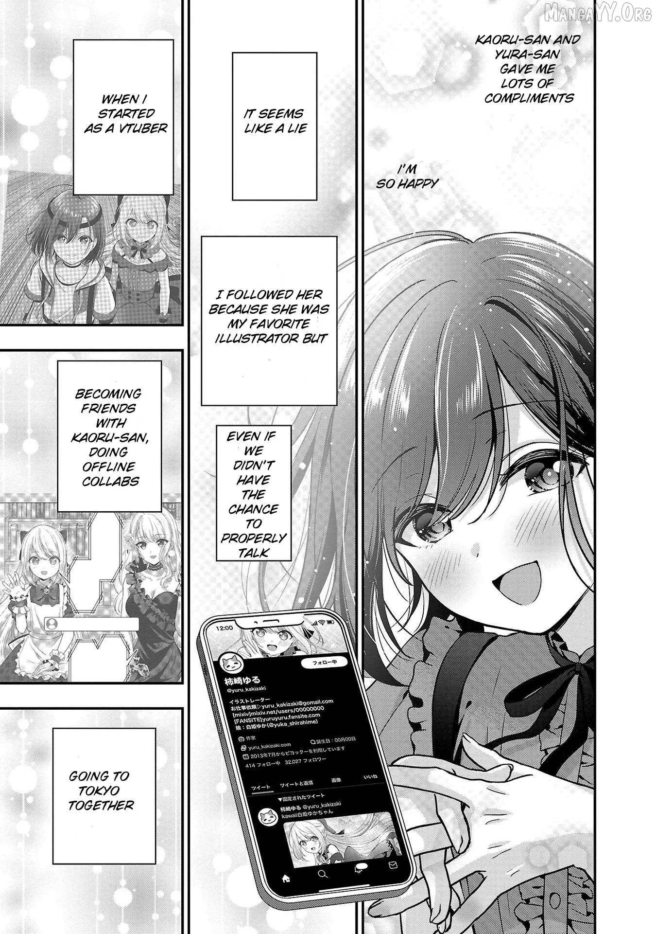 Shitsurenshita node Vtuber Hajimetara Toshiue no Onee-san ni Motemashita Chapter 15 page 22