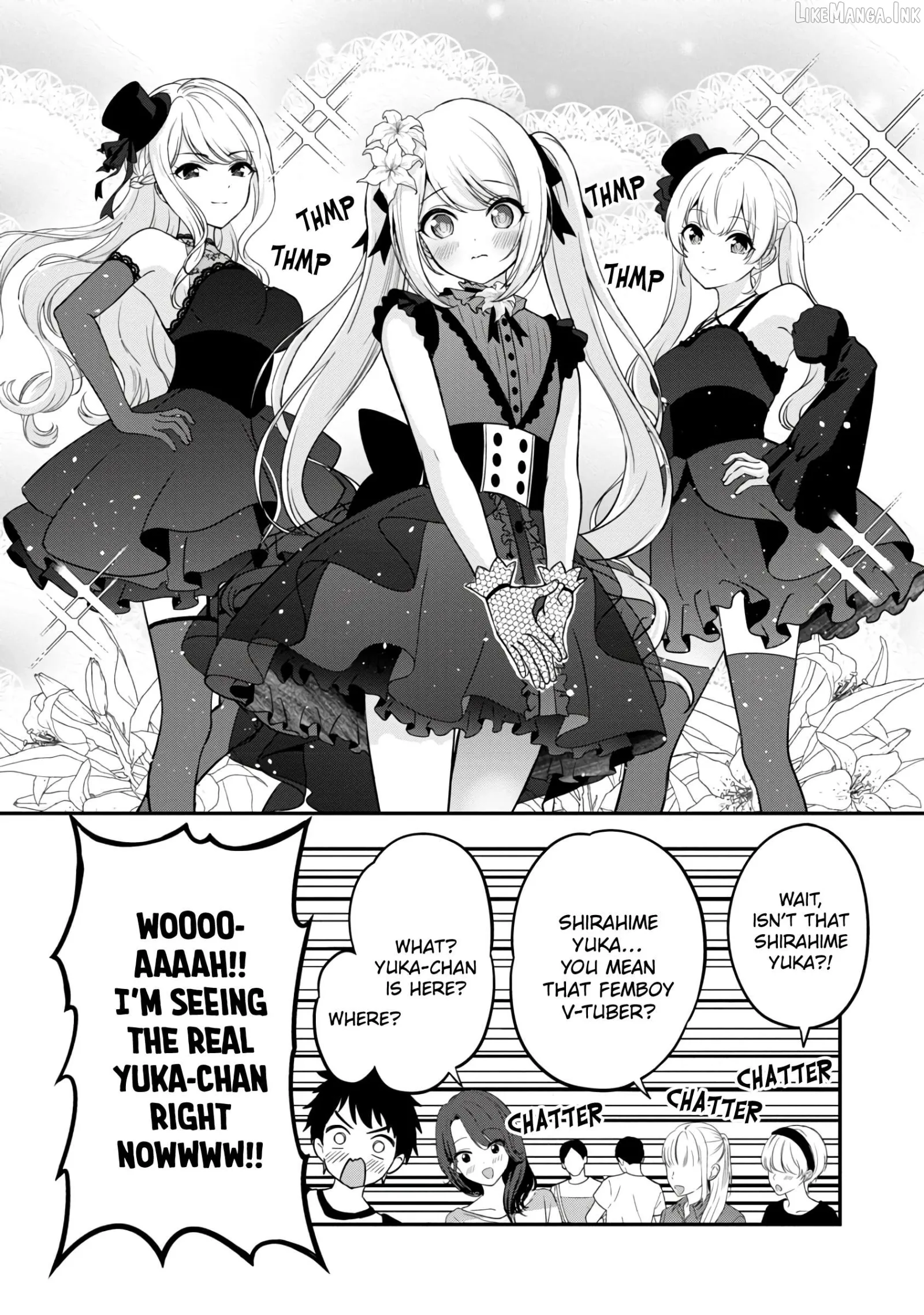 Shitsurenshita node Vtuber Hajimetara Toshiue no Onee-san ni Motemashita Chapter 17 page 8