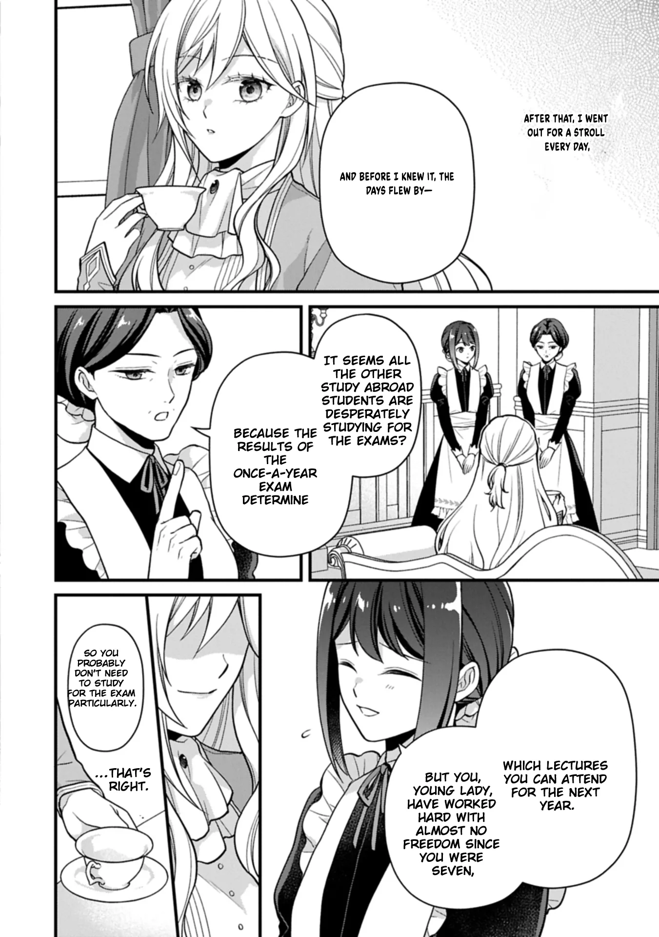 After the Broken Engagement, a New Home and an Elegant Life. Chapter 1 page 22