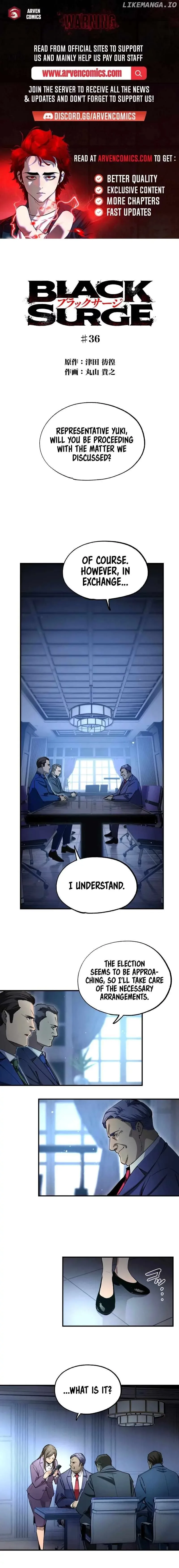 BLACK SURGE Chapter 36 page 1