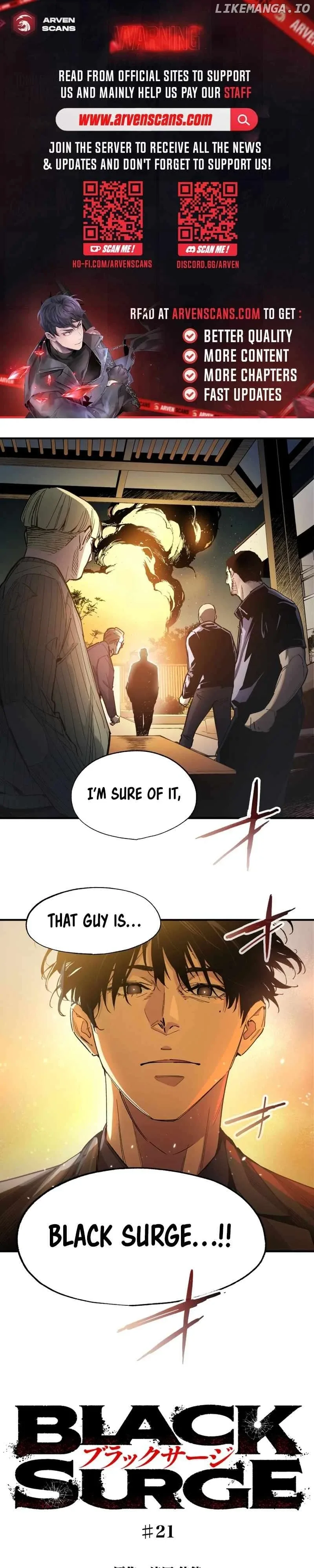 BLACK SURGE Chapter 21 page 1