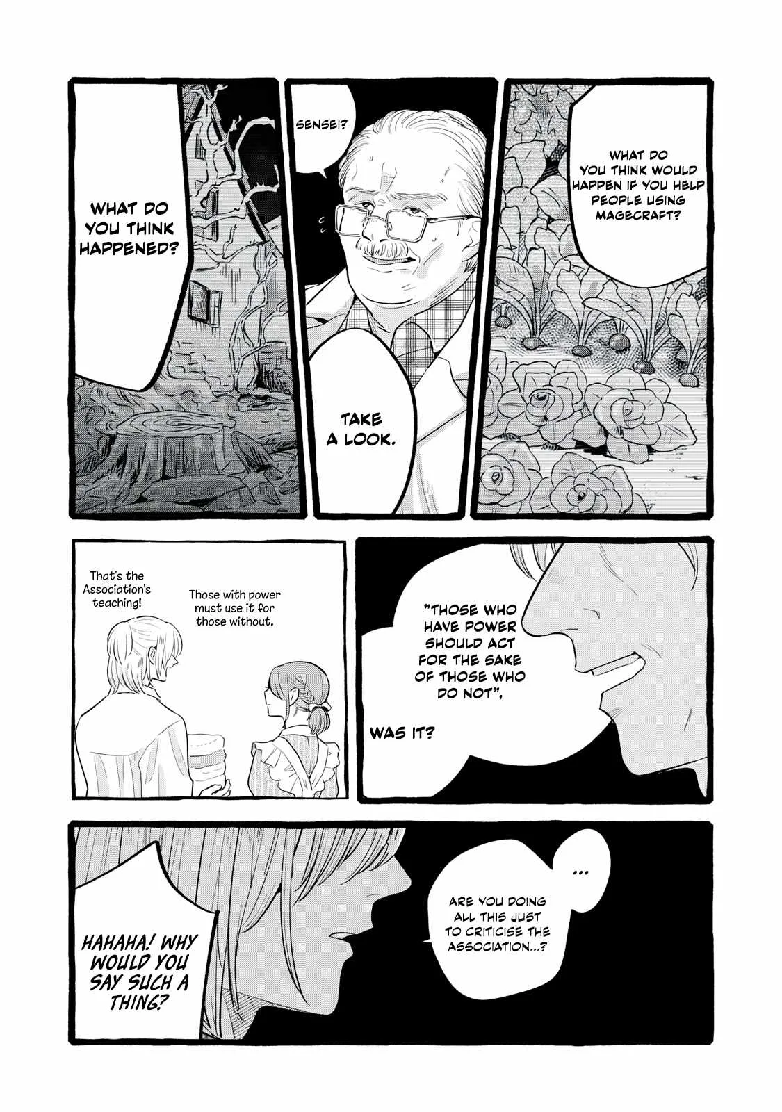 Reemployment Life With An Unsociable Untalkative Magician Chapter 30 page 19