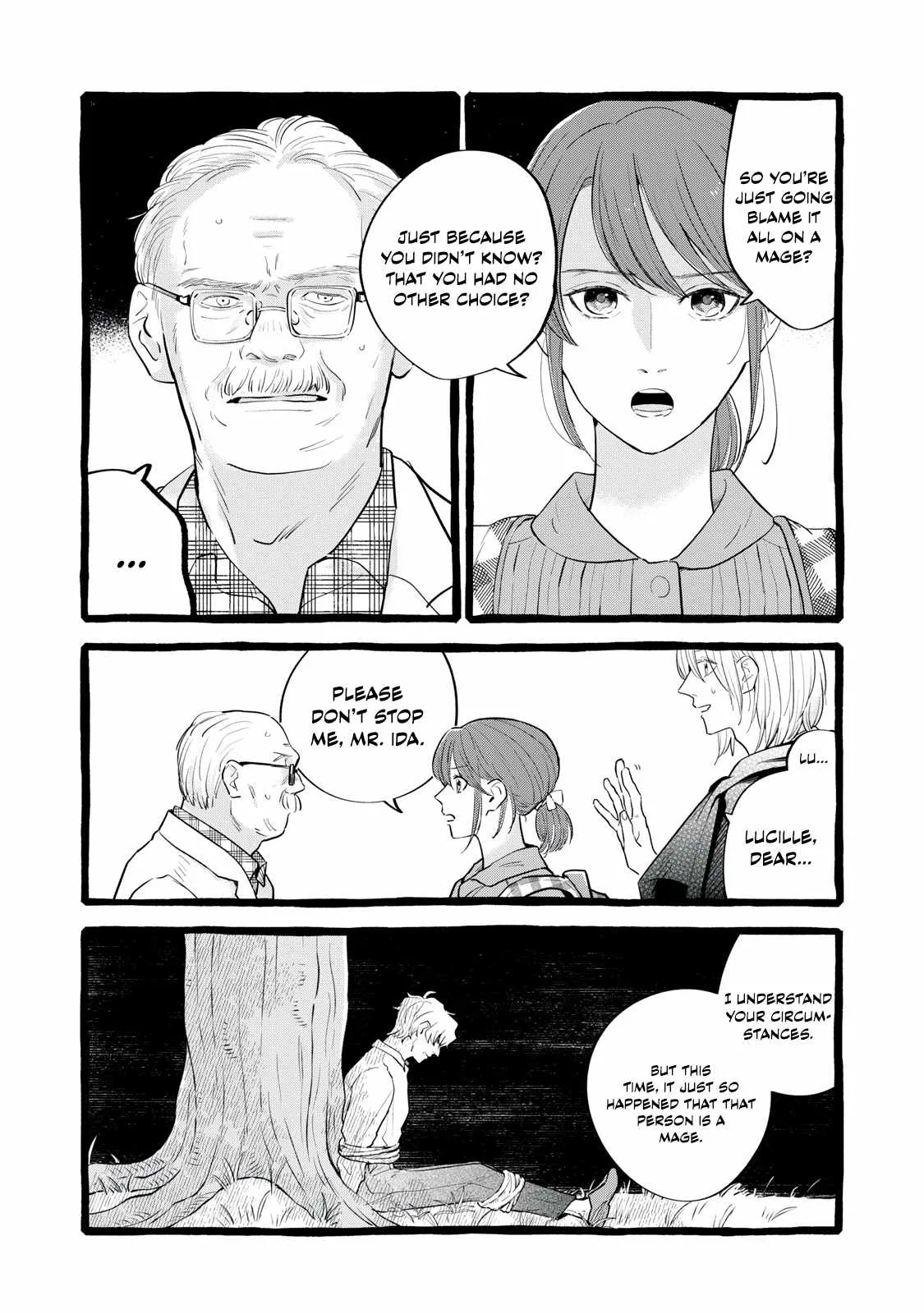 Reemployment Life With An Unsociable Untalkative Magician Chapter 32 page 4
