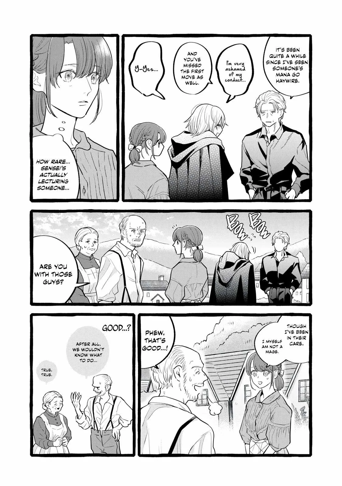 Reemployment Life With An Unsociable Untalkative Magician Chapter 31 page 9