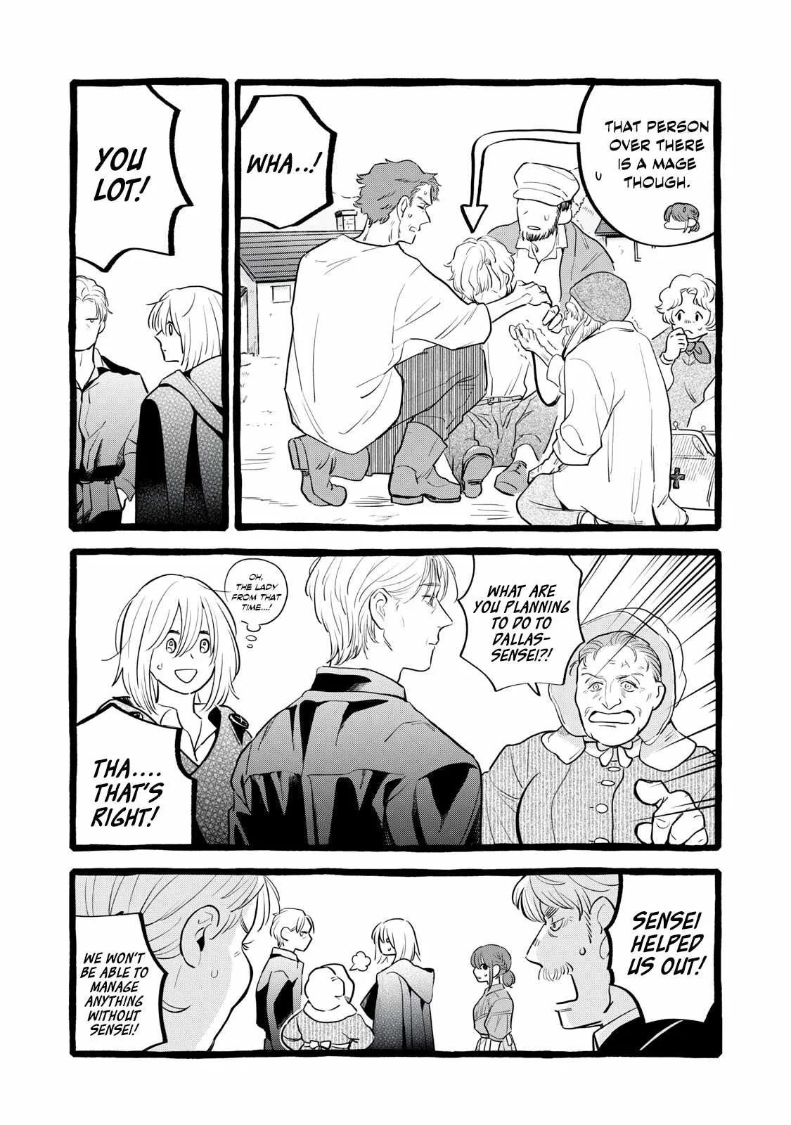Reemployment Life With An Unsociable Untalkative Magician Chapter 31 page 10
