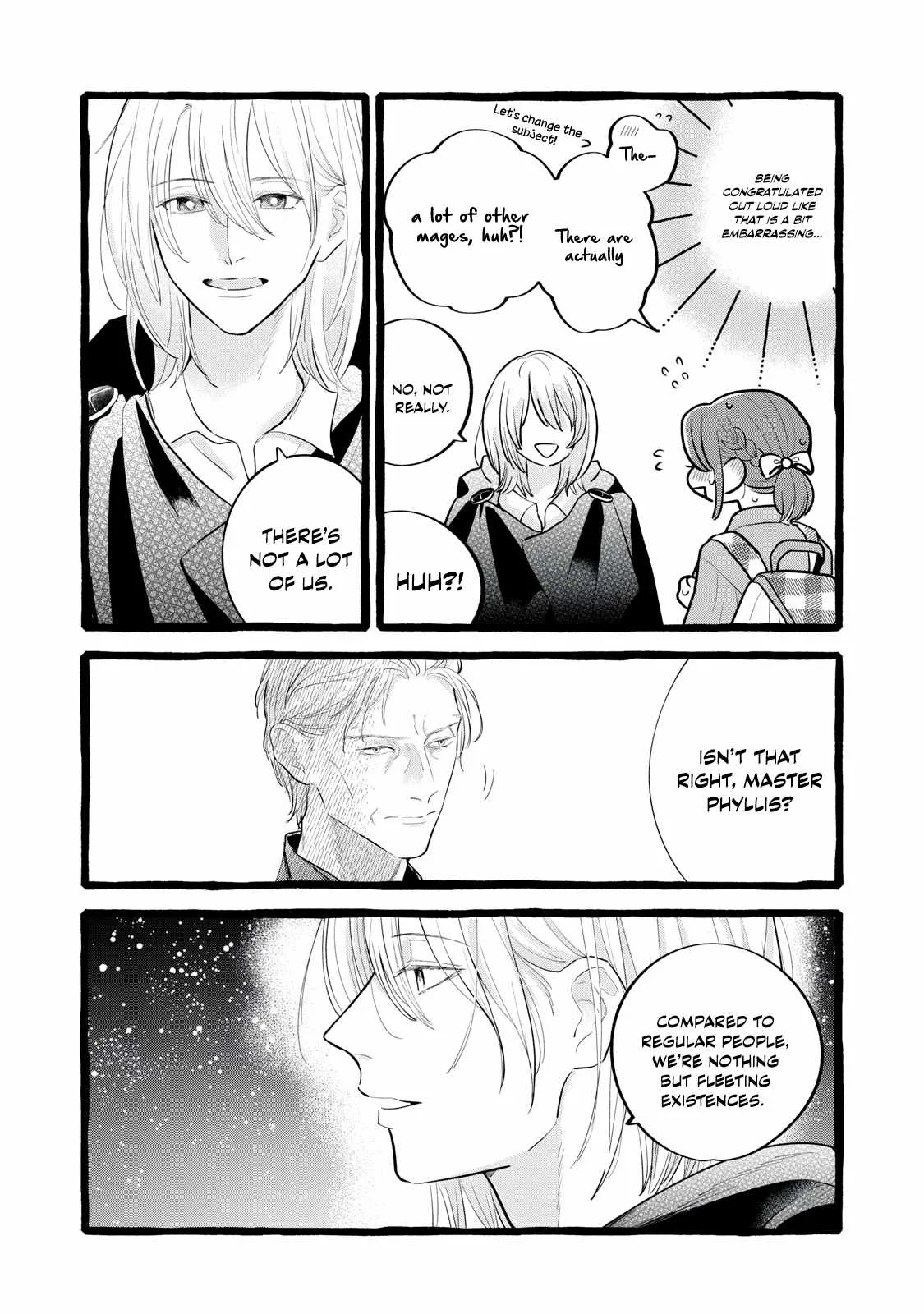 Reemployment Life With An Unsociable Untalkative Magician Chapter 32 page 11