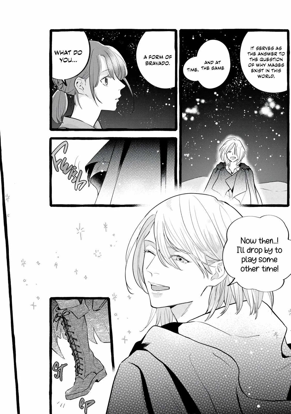 Reemployment Life With An Unsociable Untalkative Magician Chapter 32 page 13
