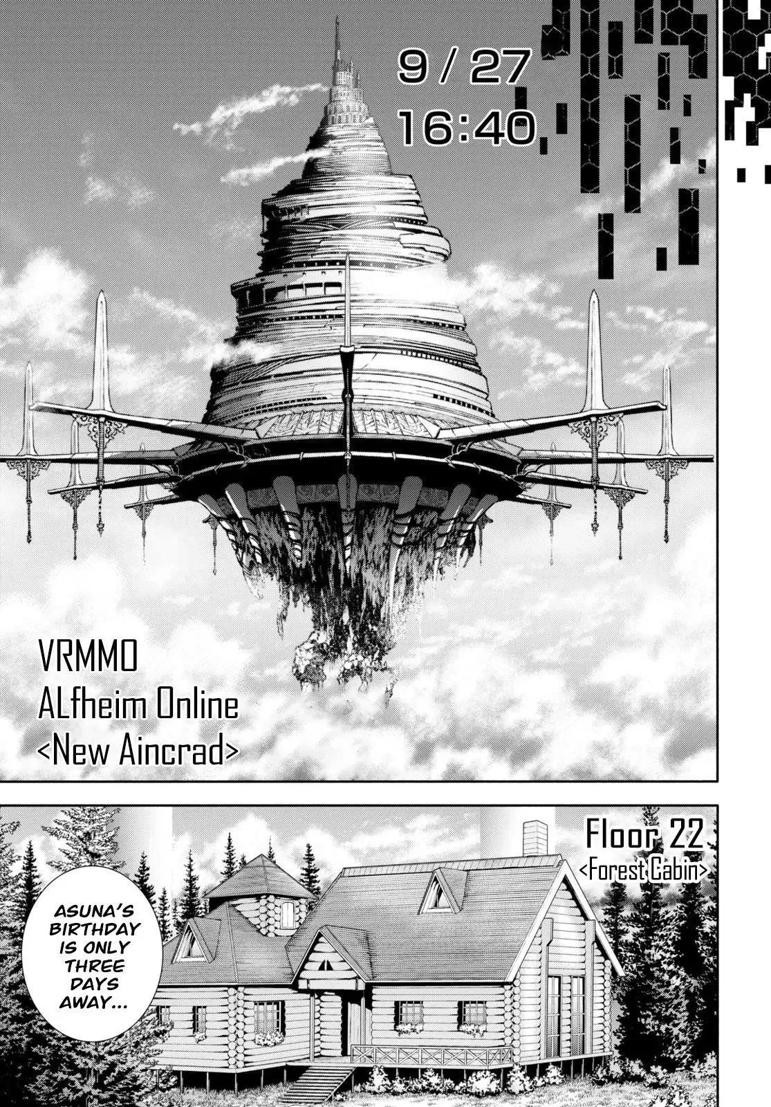 Sword Art Online Unital Ring Chapter 1 page 7