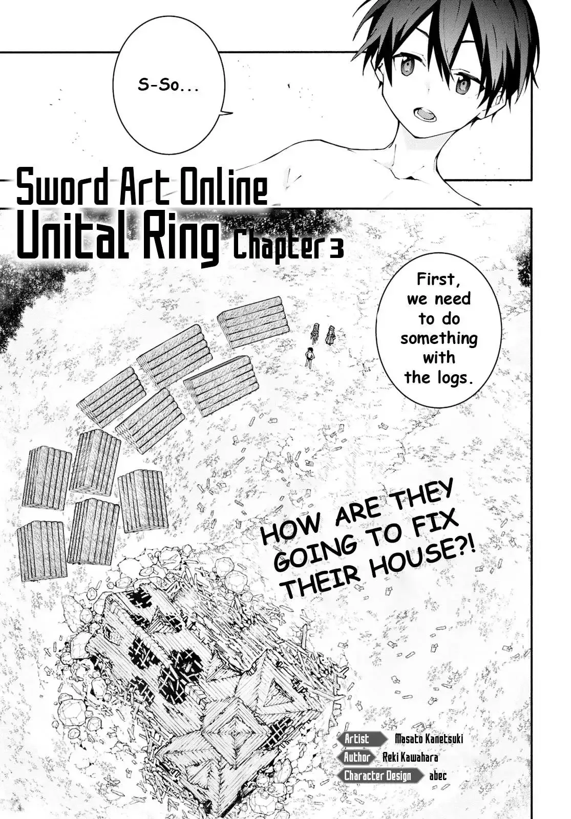 Sword Art Online Unital Ring Chapter 3 page 2