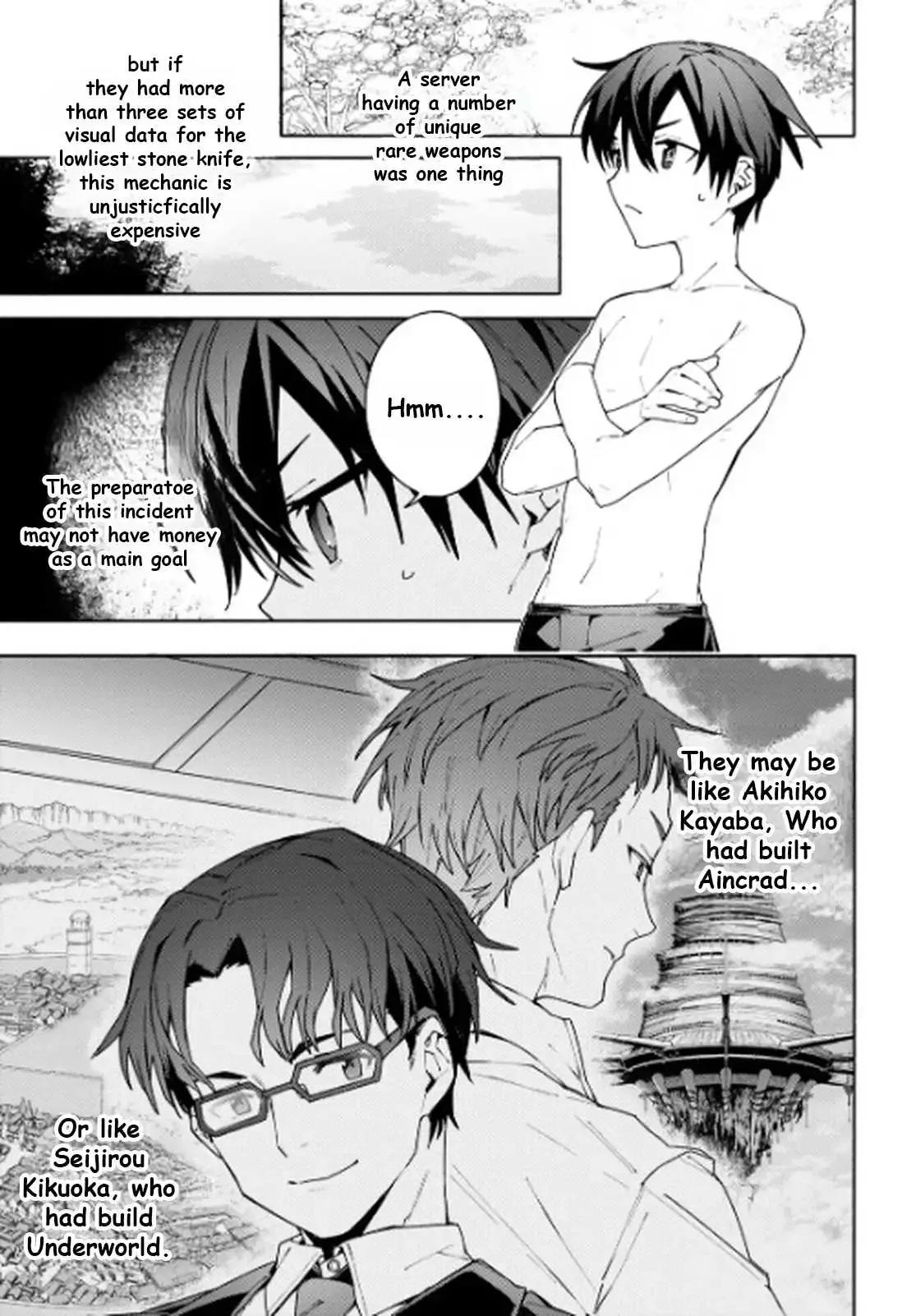 Sword Art Online Unital Ring Chapter 3 page 12