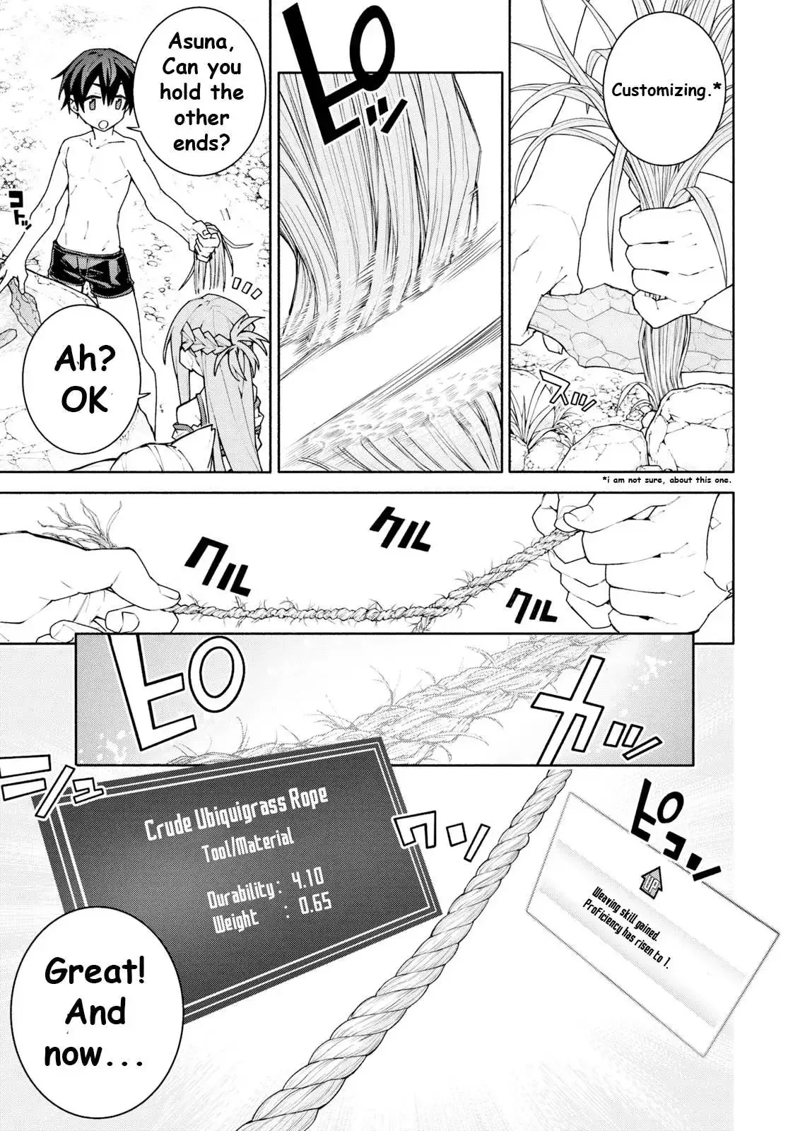 Sword Art Online Unital Ring Chapter 3 page 14