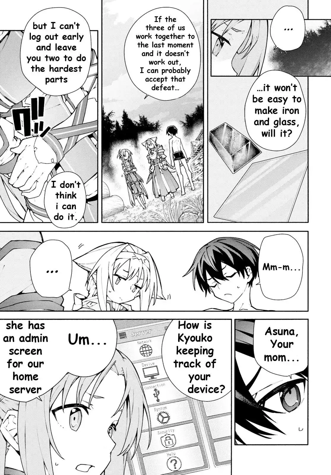 Sword Art Online Unital Ring Chapter 3 page 22