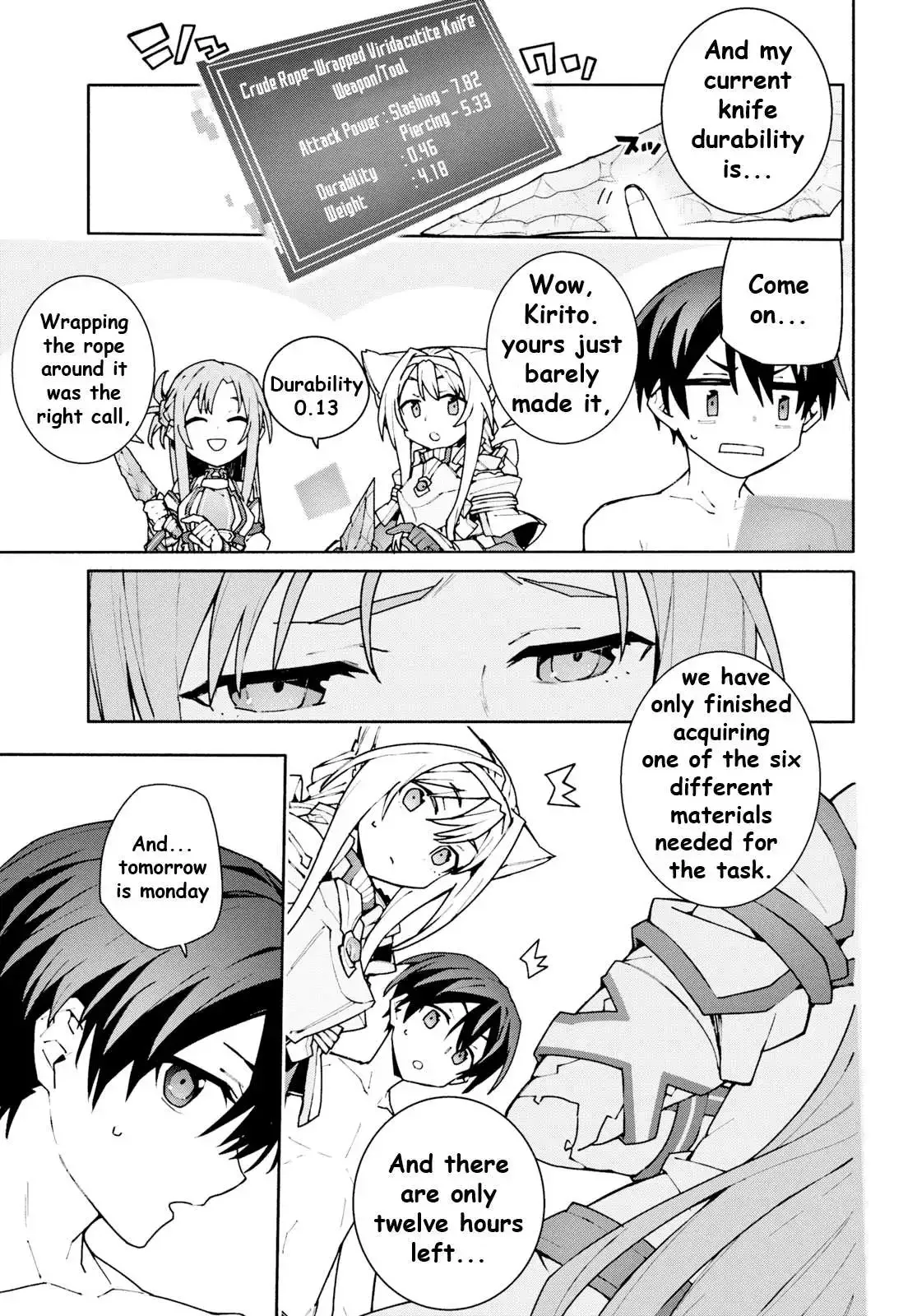 Sword Art Online Unital Ring Chapter 3 page 20