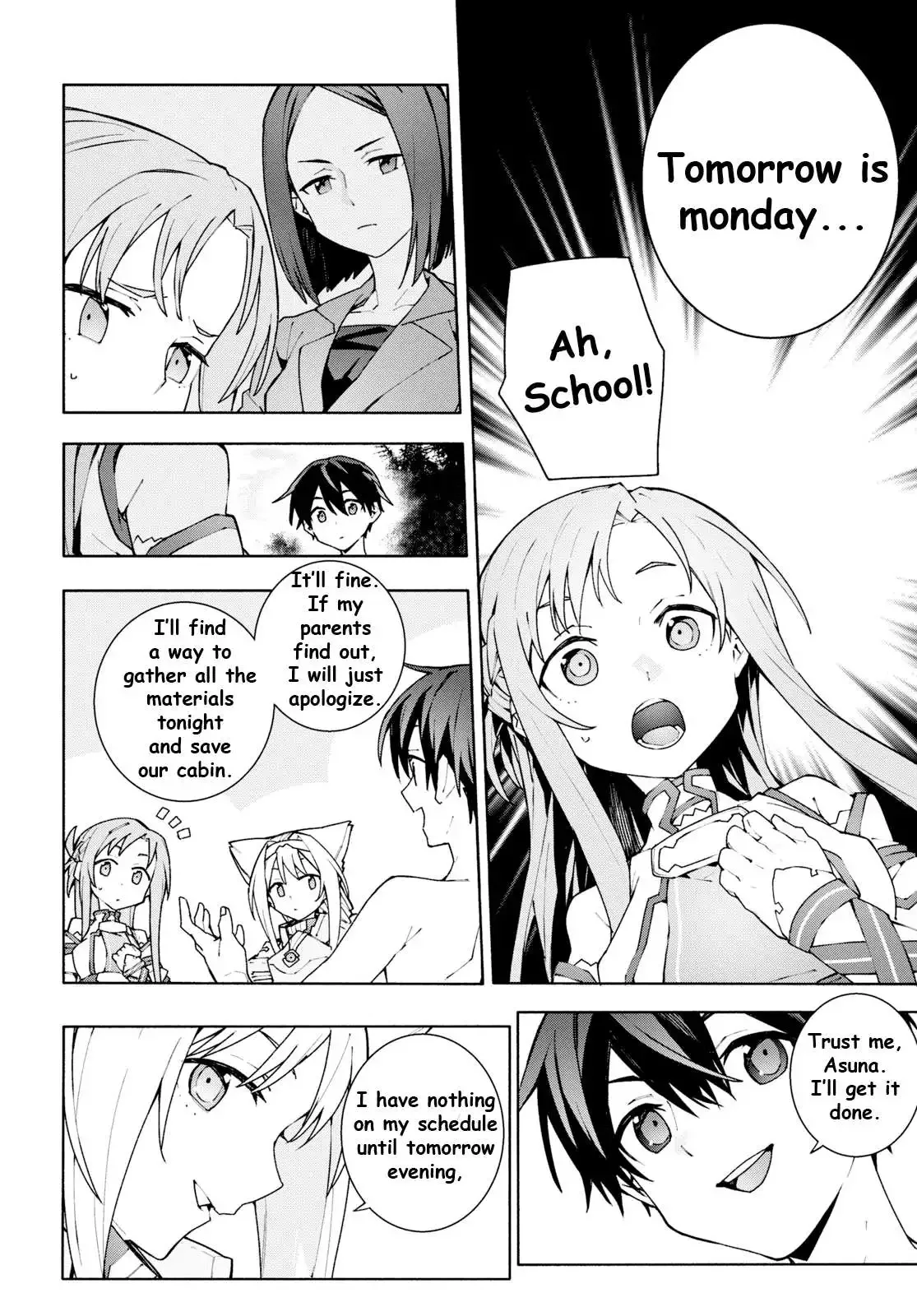 Sword Art Online Unital Ring Chapter 3 page 21