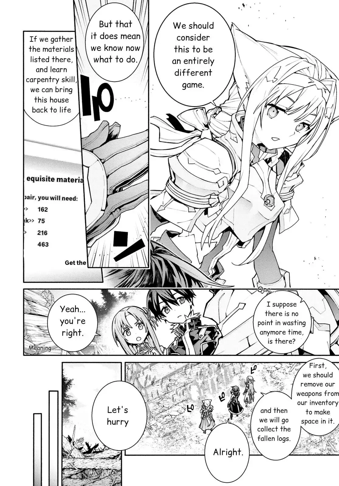 Sword Art Online Unital Ring Chapter 2 page 25