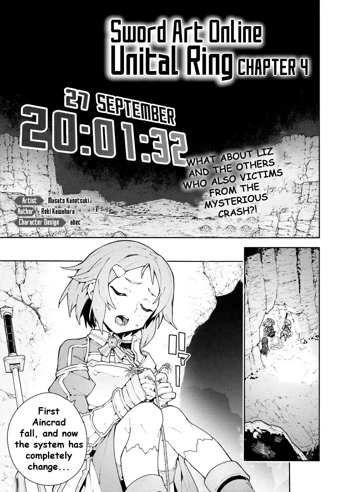 Sword Art Online Unital Ring Chapter 4 page 2