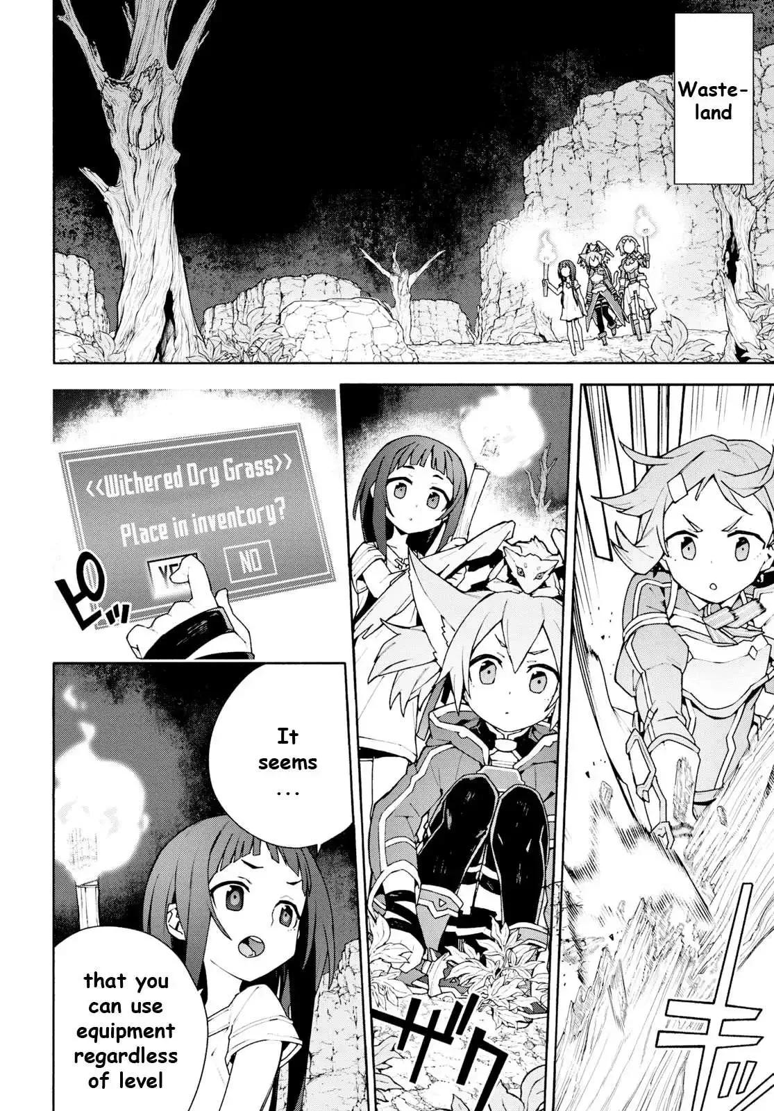 Sword Art Online Unital Ring Chapter 4 page 17