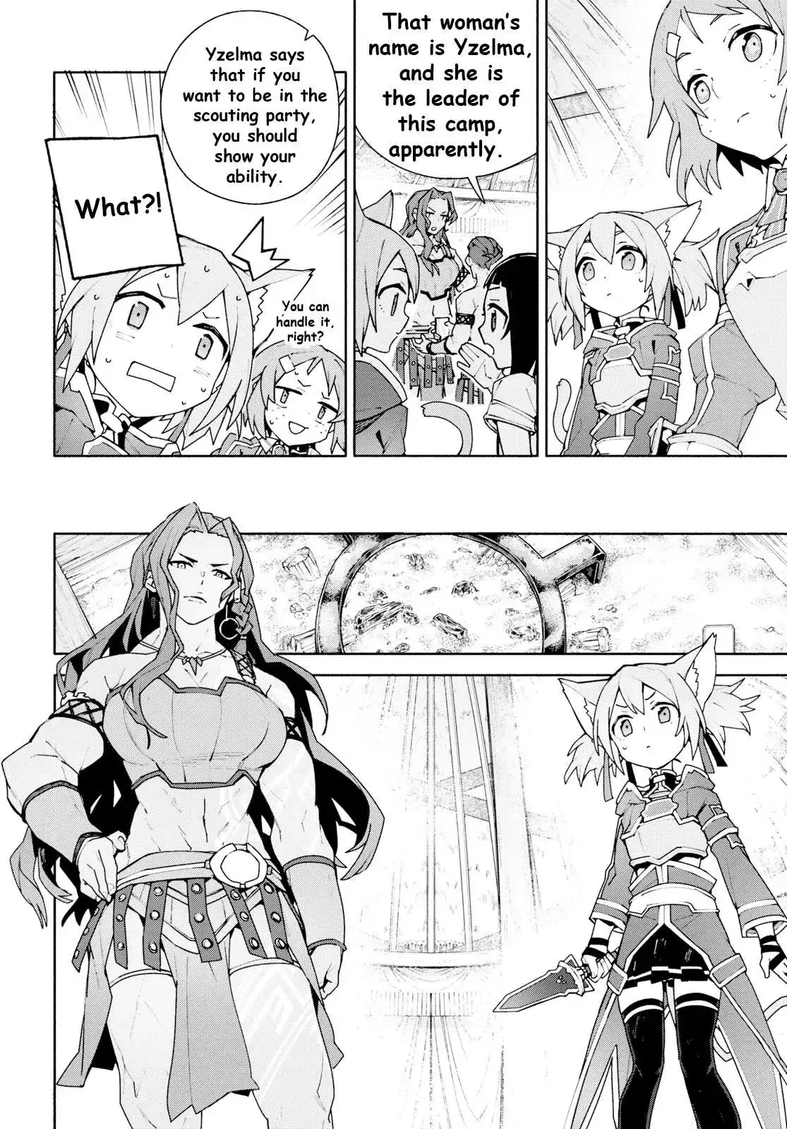 Sword Art Online Unital Ring Chapter 4 page 35