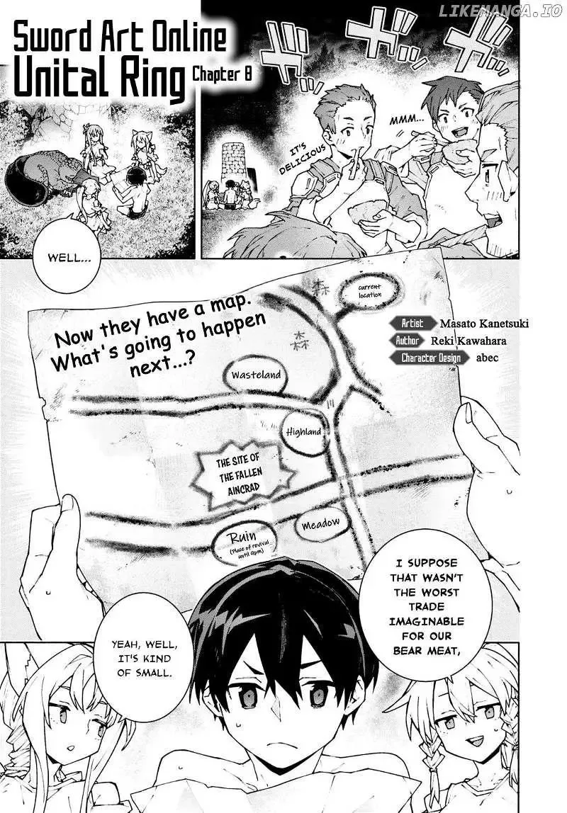 Sword Art Online Unital Ring Chapter 8 page 1