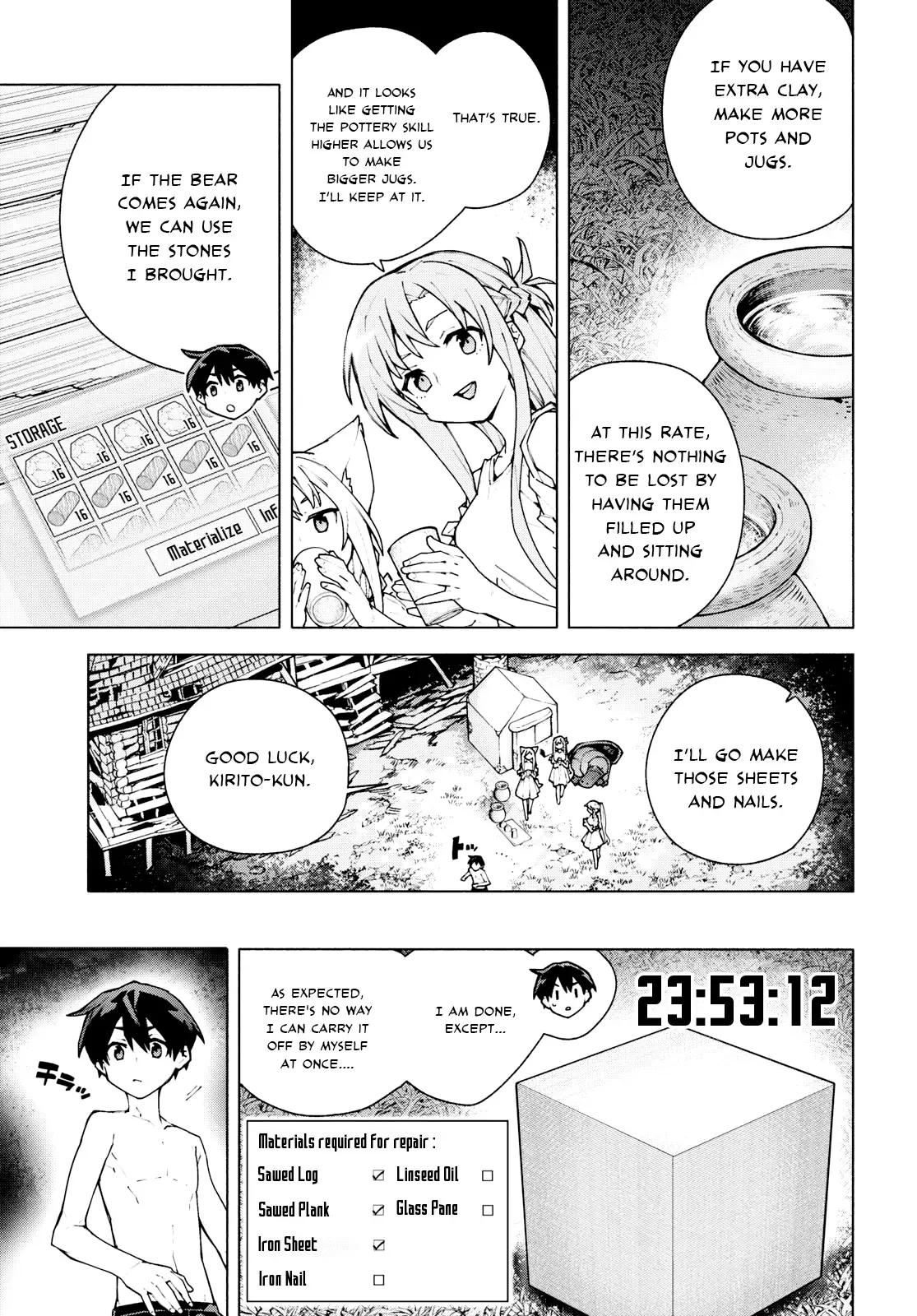 Sword Art Online Unital Ring Chapter 7.2 page 18