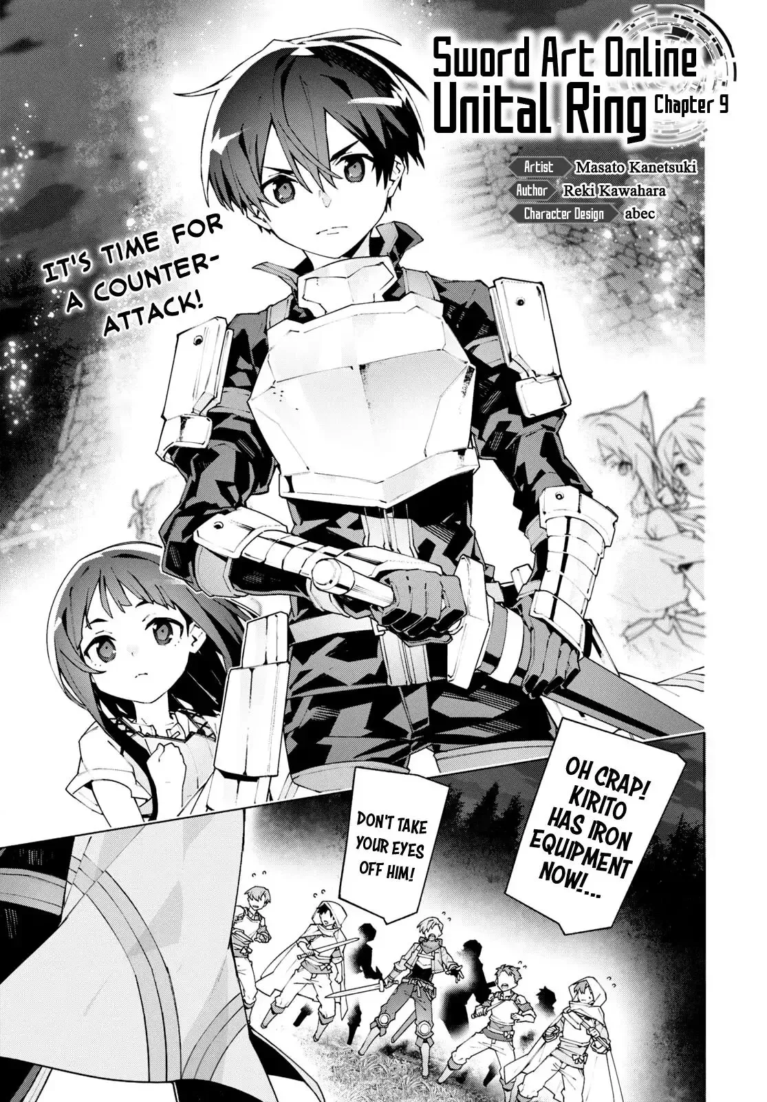 Sword Art Online Unital Ring Chapter 9 page 1