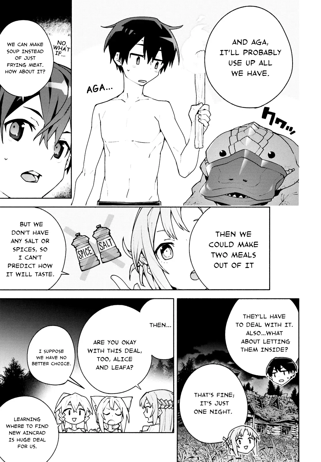 Sword Art Online Unital Ring Chapter 7.2 page 28