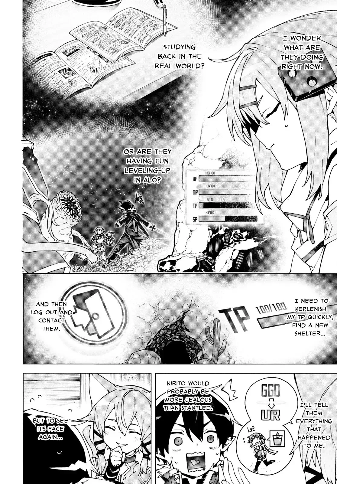 Sword Art Online Unital Ring Chapter 10.1 page 12