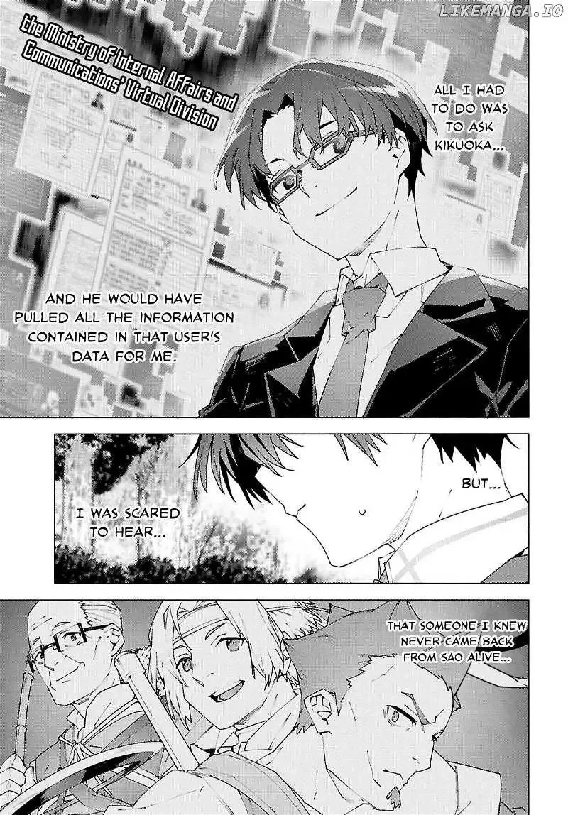 Sword Art Online Unital Ring Chapter 11.1 page 8