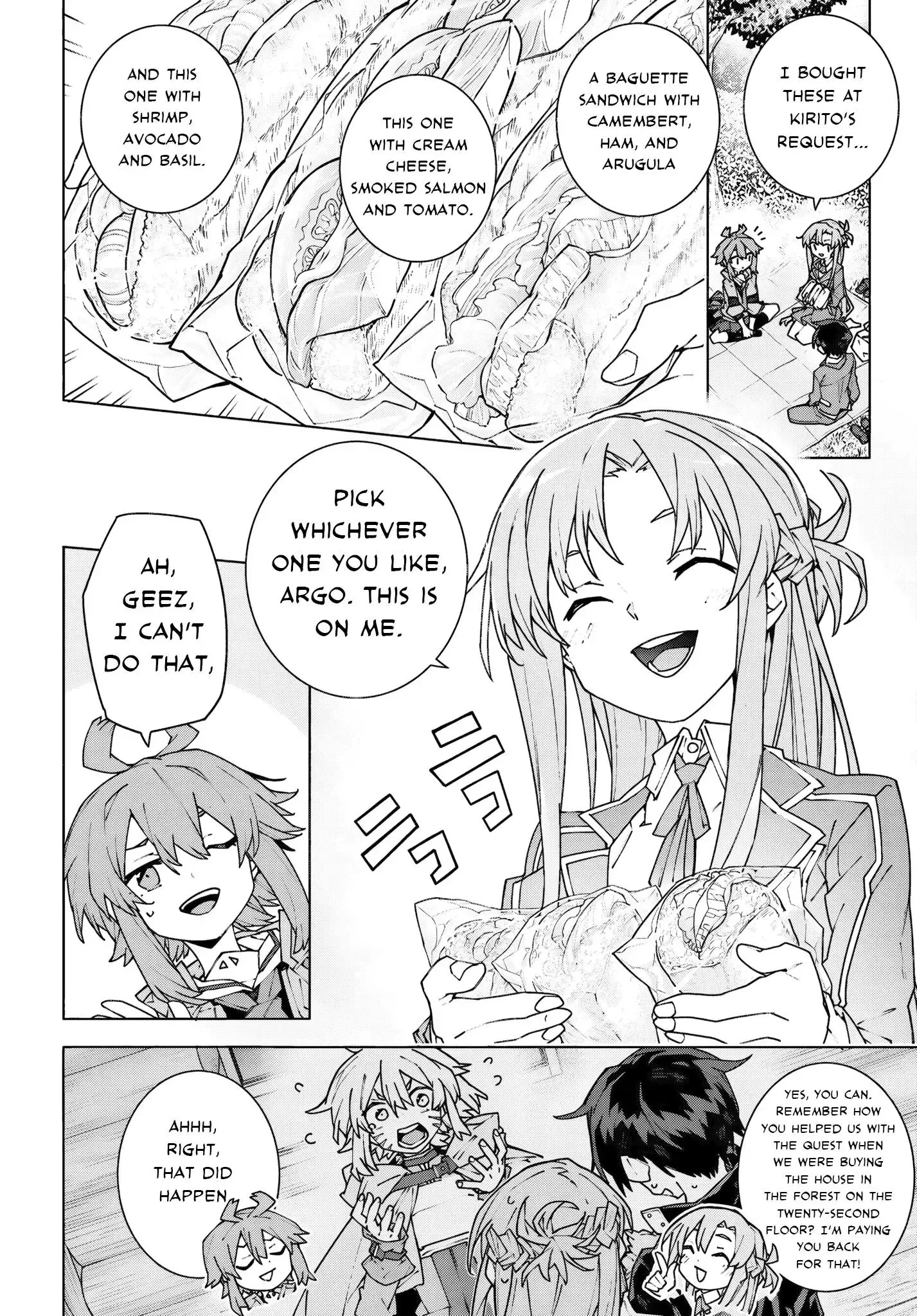 Sword Art Online Unital Ring Chapter 11.2 page 2