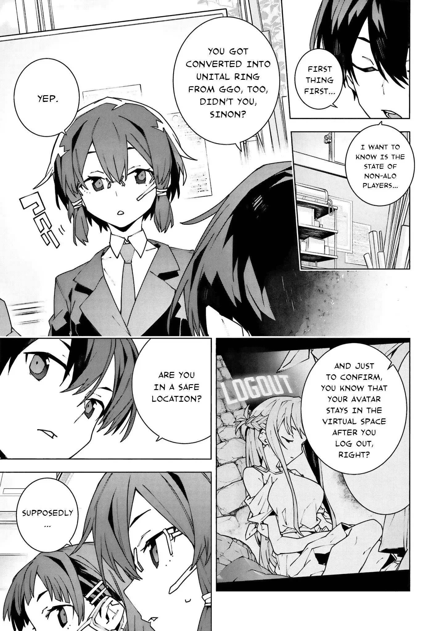 Sword Art Online Unital Ring Chapter 11.2 page 23