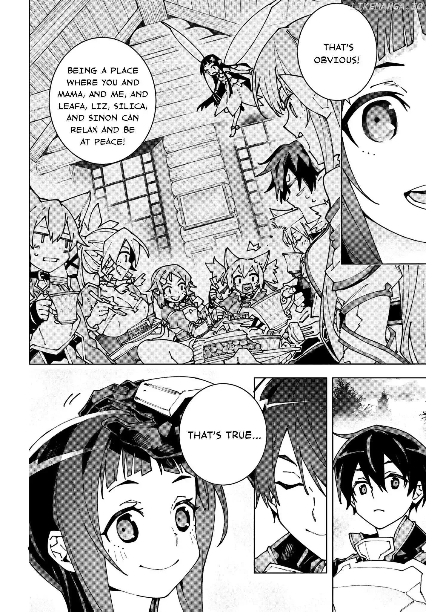 Sword Art Online Unital Ring Chapter 12.2 page 14