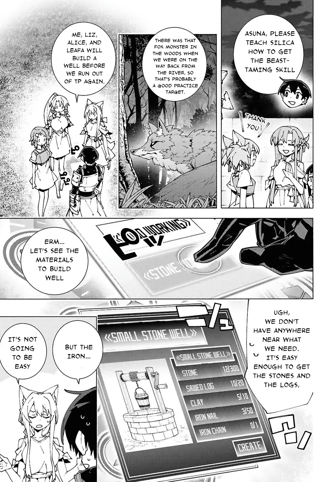 Sword Art Online Unital Ring Chapter 13.1 page 9
