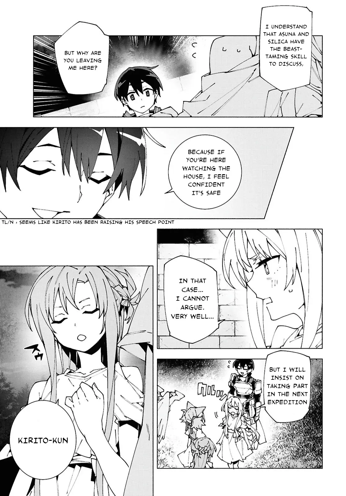 Sword Art Online Unital Ring Chapter 13.1 page 13