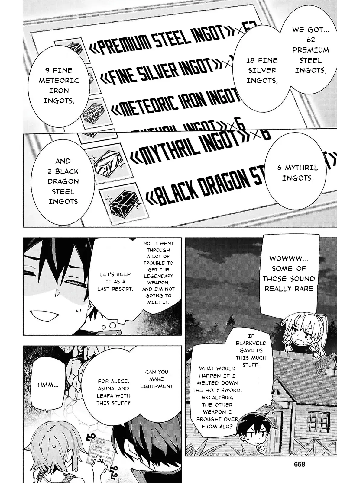 Sword Art Online Unital Ring Chapter 13.1 page 18