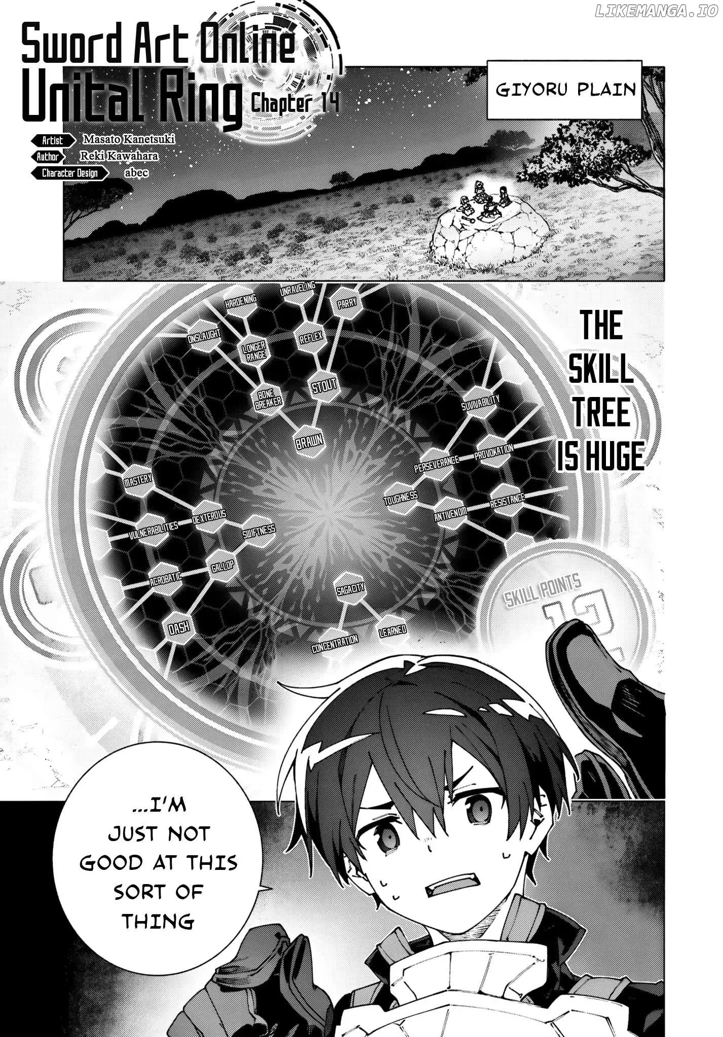 Sword Art Online Unital Ring Chapter 14 page 1