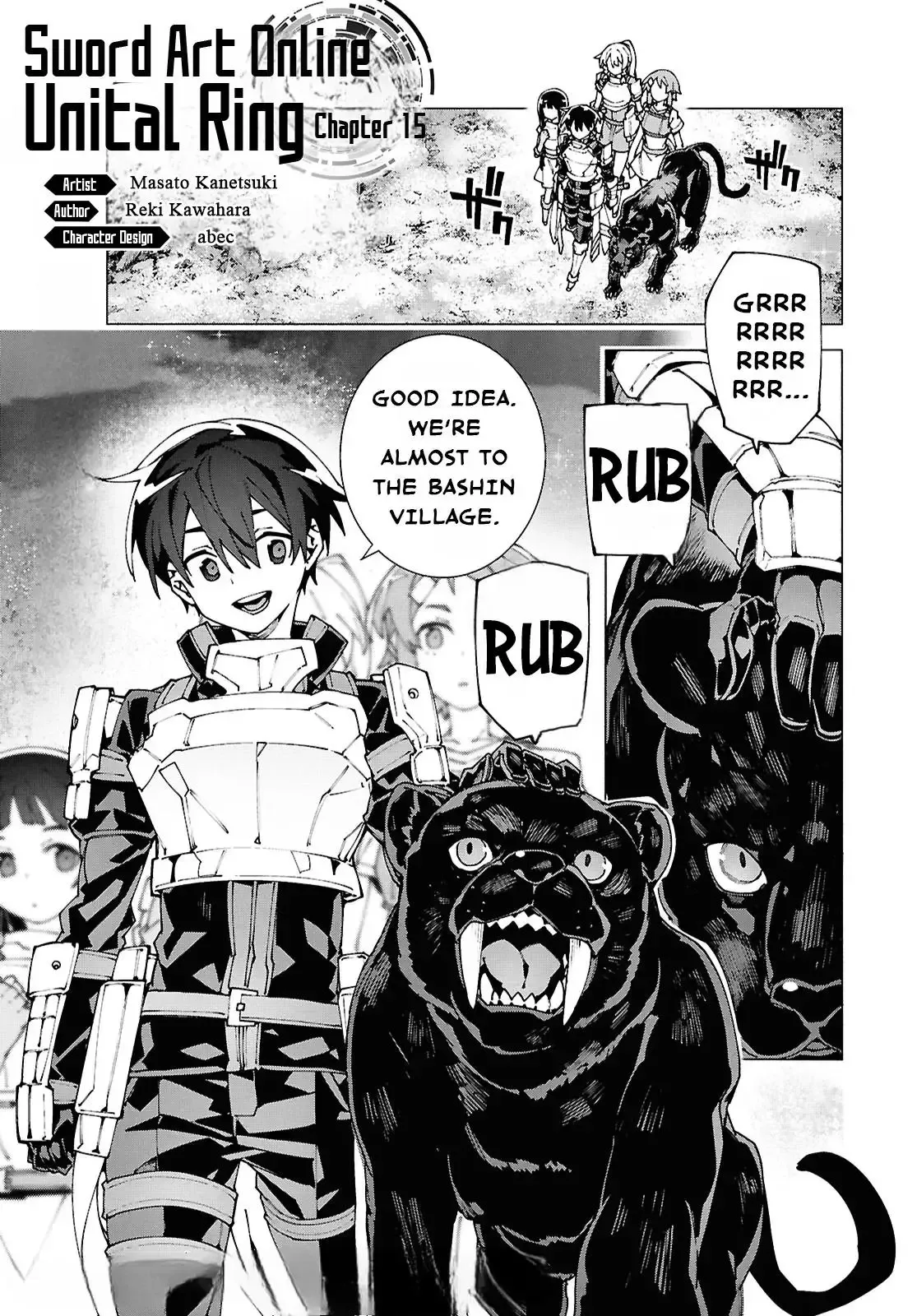 Sword Art Online Unital Ring Chapter 15 page 1
