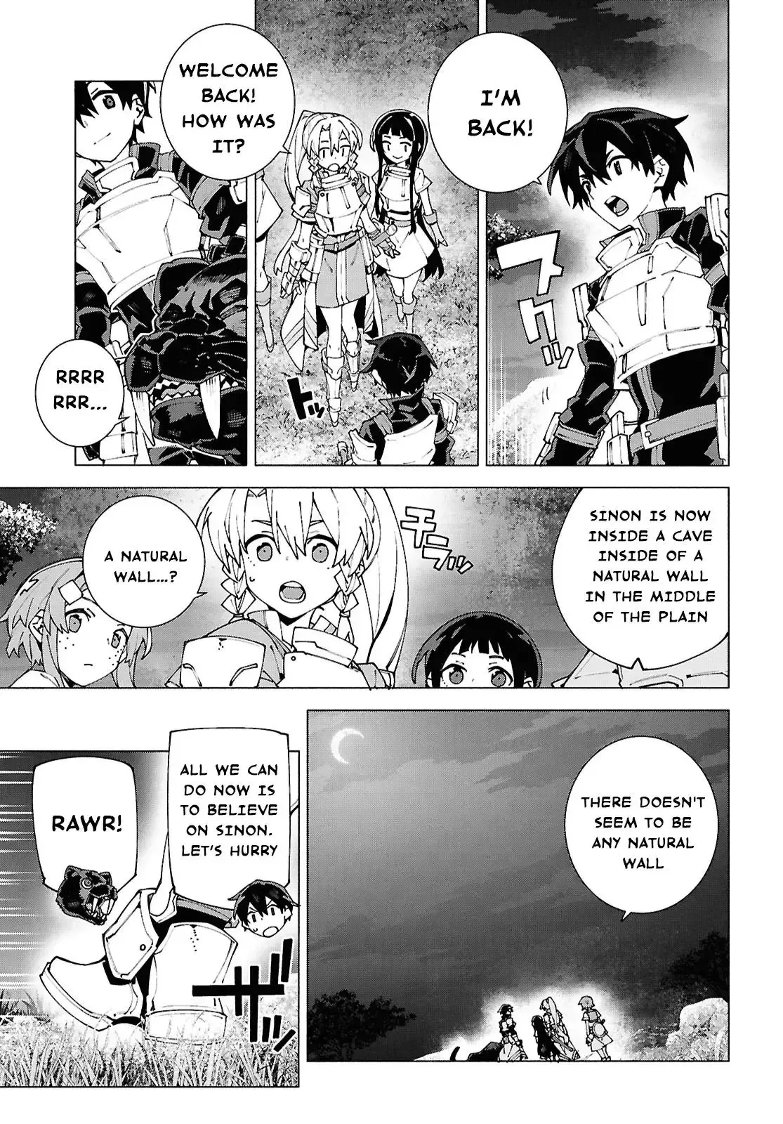 Sword Art Online Unital Ring Chapter 15 page 9