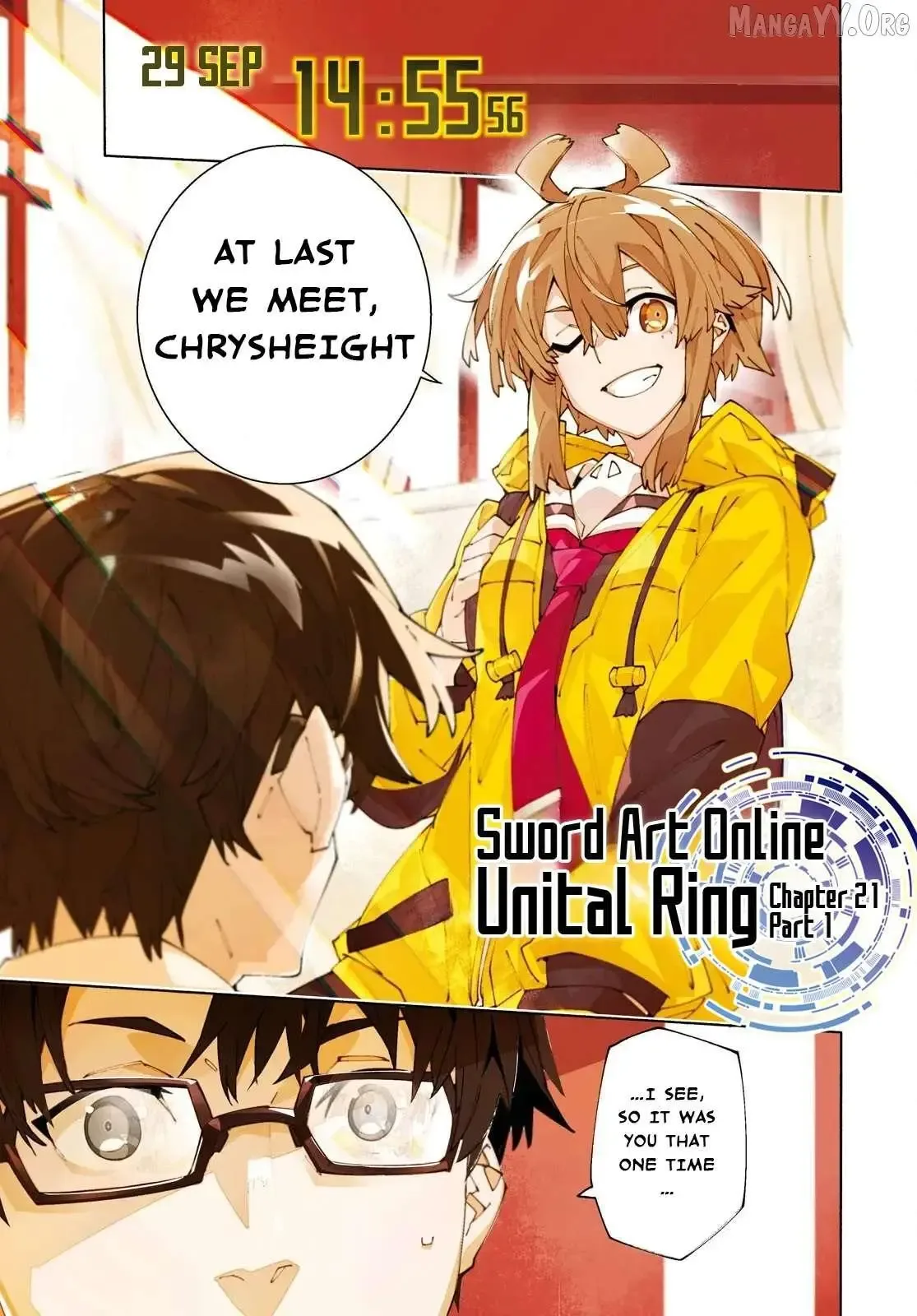 Sword Art Online Unital Ring Chapter 22.1 page 1