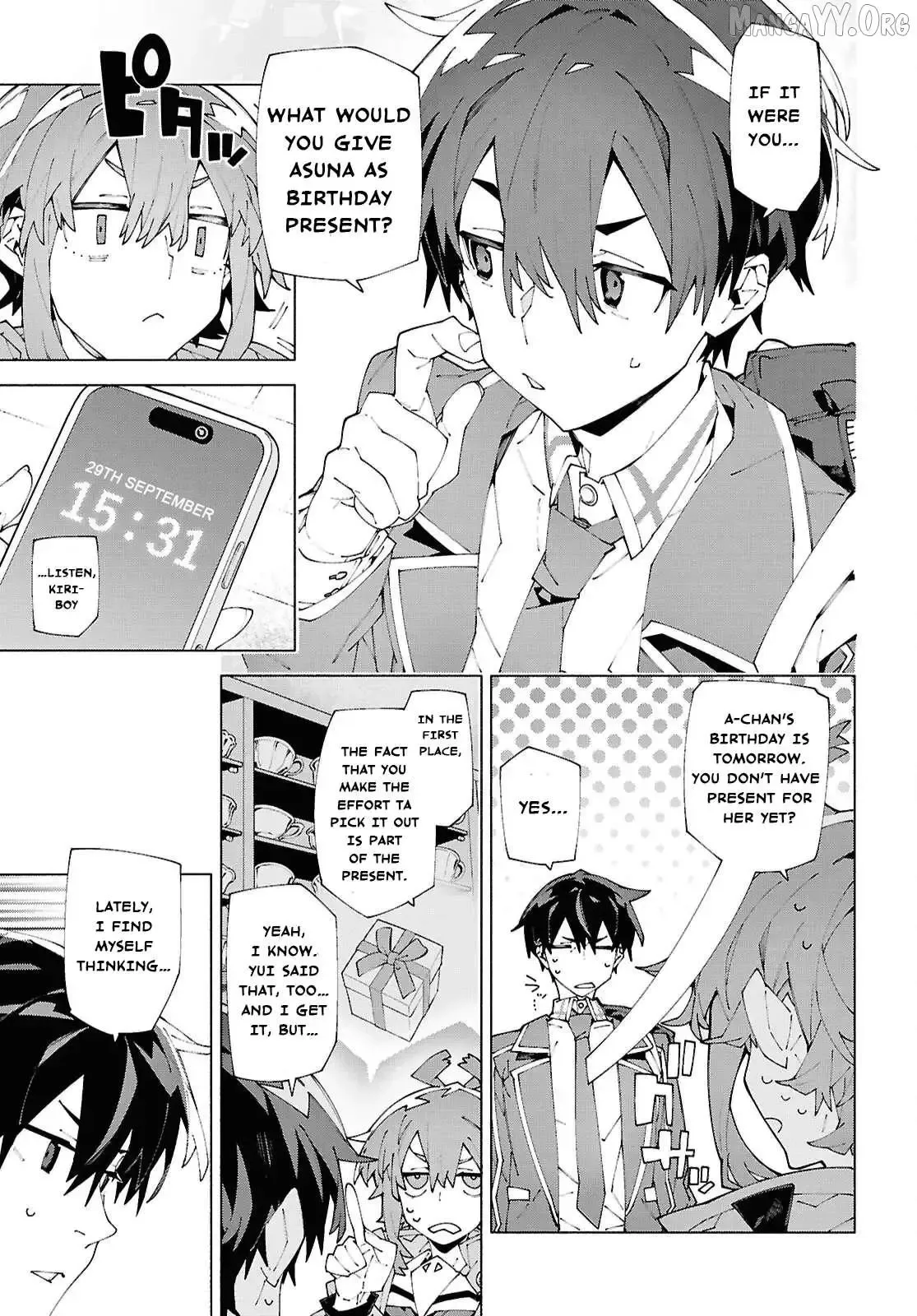 Sword Art Online Unital Ring Chapter 22.2 page 3