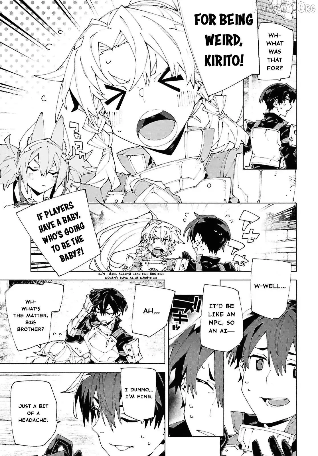 Sword Art Online Unital Ring Chapter 22.2 page 11