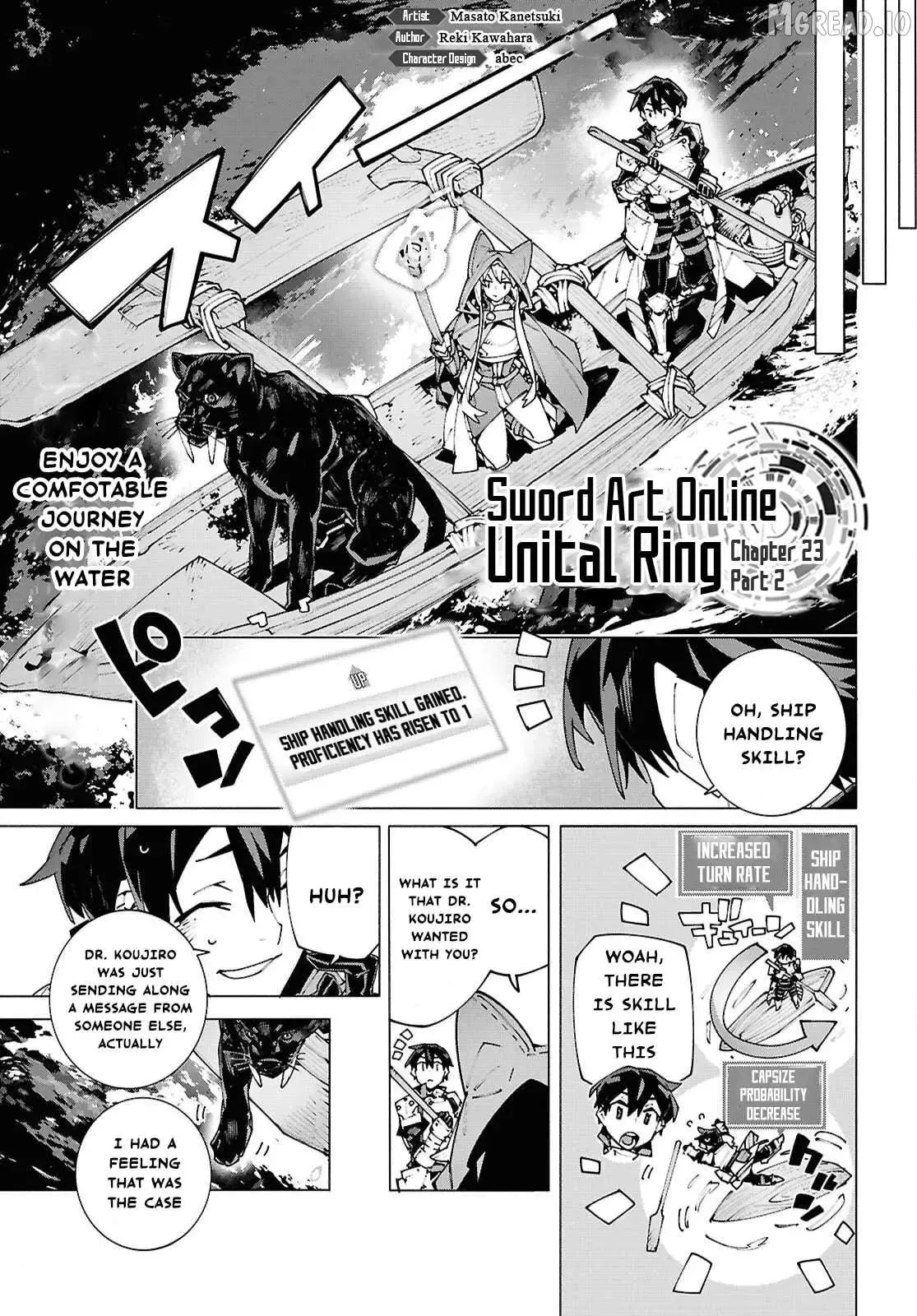Sword Art Online Unital Ring Chapter 23.2 page 1